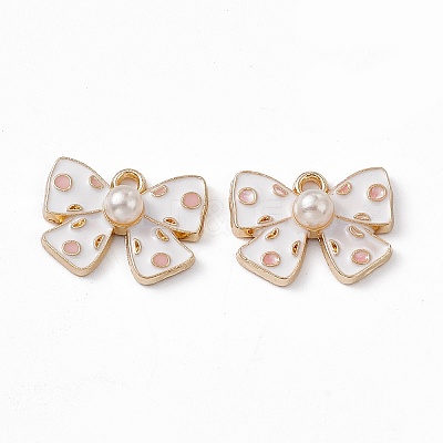 Alloy Enamel Pendants PALLOY-P287-05LG-04-1