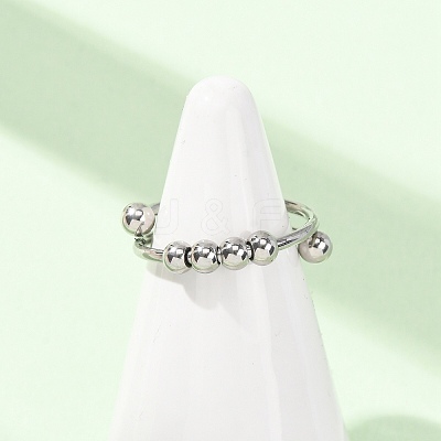 304 Stainless Steel Cuff Open Rings SA-CBA8B85-12P-1