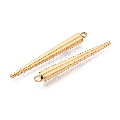 304 Stainless Steel Pendants STAS-T075-22E-G-1