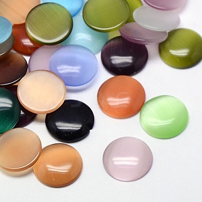 Cat Eye Cabochons CE-J002-6mm-M-1