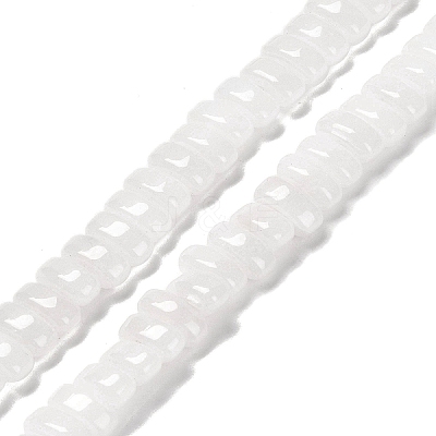 Natural White Jade Beads Strands G-Q167-B01-01-1