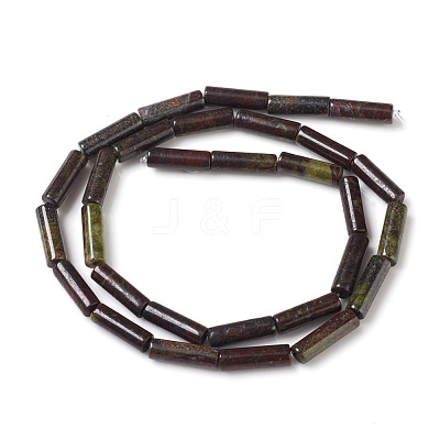 Natural Dragon Blood Jasper Beads Strands G-F247-31-1