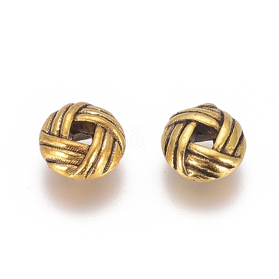 Zinc Alloy Spacer Beads X-PALLOY-ZN25847-AG-FF-1