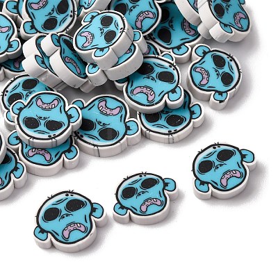 Handmade Polymer Clay Cabochons CLAY-B007-01A-1