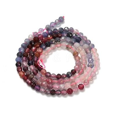 Natural Tanzanite & Colorful Spinel Beads Strands G-Z106-A04-3mm-1
