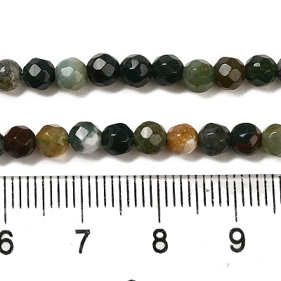 Natural Moss Agate Beads Strands G-Z068-B08-02-1