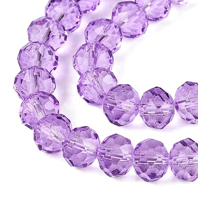 Baking Paint Glass Beads Strands EGLA-Q120-B-B01-1