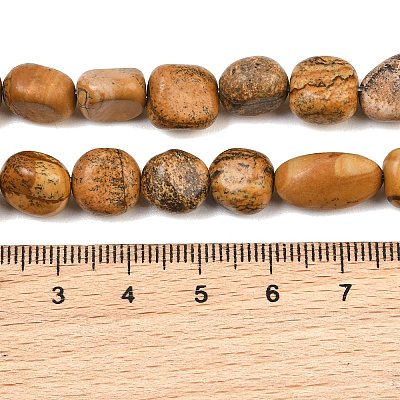 Natural Picture Jasper Beads Strands GG-CBA787B-A31-1