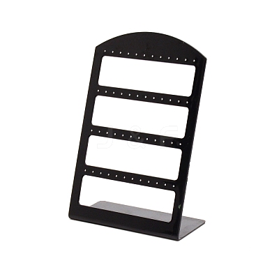 Plastic Earring Displays EDIS-WH0029-10B-1