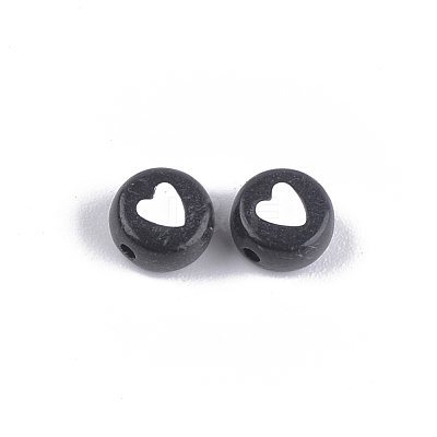 Opaque Acrylic Beads X-MACR-S273-18-1