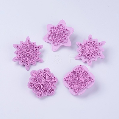 Food Grade Plastic Cookie Cutters DIY-L020-24-1