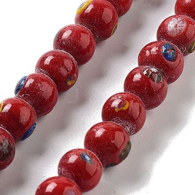 Handmade Nepalese Lampwork Beads LAMP-Z008-09E-1