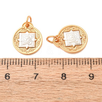 Brass Charms KK-CBA25B2-11G-1