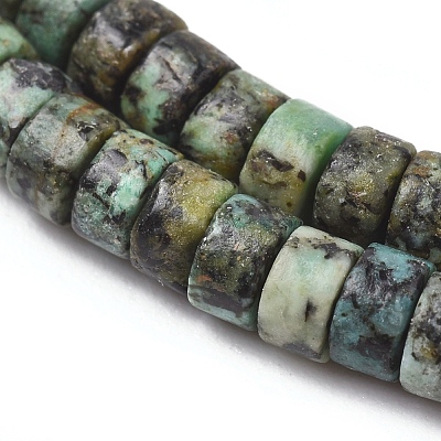 Natural African Turquoise(Jasper) Beads Strands G-F631-A29-1