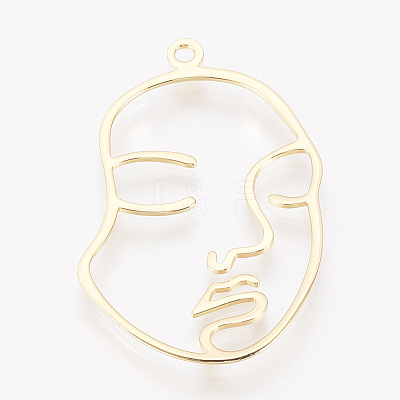 Brass Pendants X-KK-Q735-331G-1
