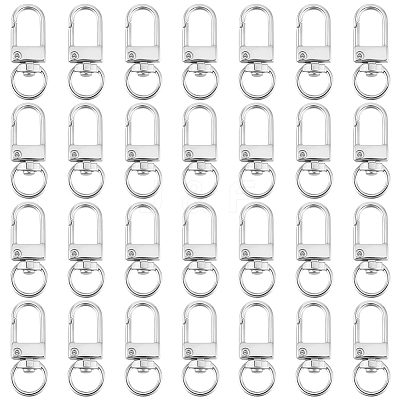 36Pcs Alloy Swivel Clasps PURS-CN0001-12KCG-1