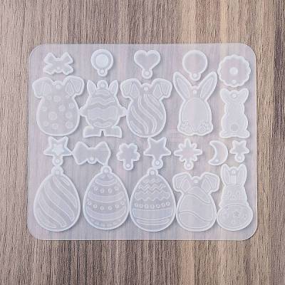 Easter DIY Pendant Molds LS-AJEW-U023-01B-1