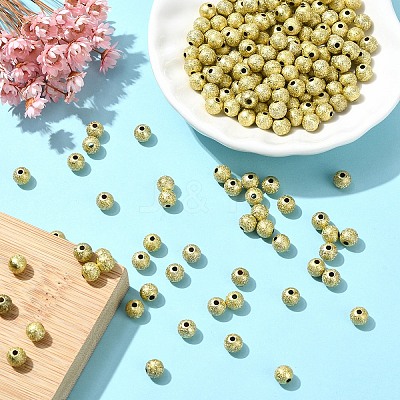 Frosted Acrylic Beads OACR-YW0002-24B-02-1
