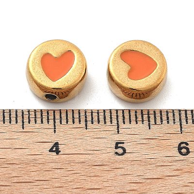 Ion Plating(IP) 304 Stainless Steel Beads STAS-R138-04G-01-1