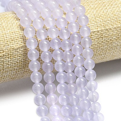 Natural Malaysia Jade Beads Strands G-L645-C01-8mm-02-1