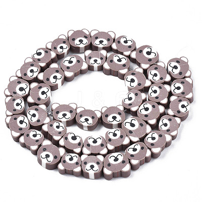 Handmade Polymer Clay Bead Strands LS-CLAY-S096-004-01B-1