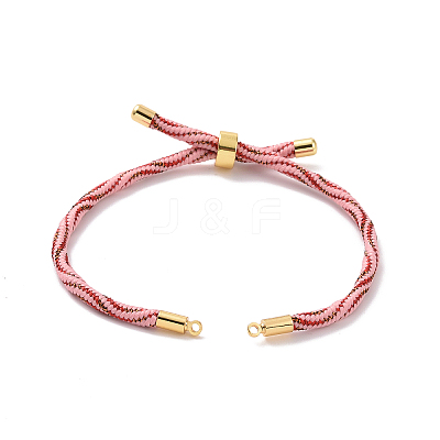 Nylon Cord Silder Bracelets MAK-C003-03G-02-1