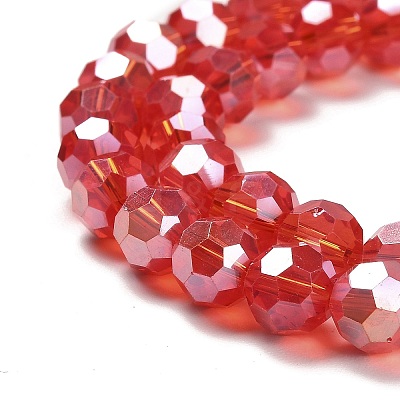 Transparent Glass Beads EGLA-A035-T8mm-B01-1