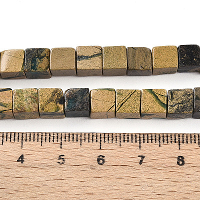 Natural Verdite Stone Beads Strands G-T140-47A-1
