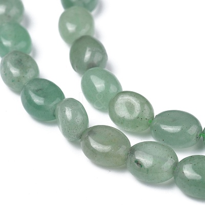 Natural Green Aventurine Beads Strands G-Z006-A15-1