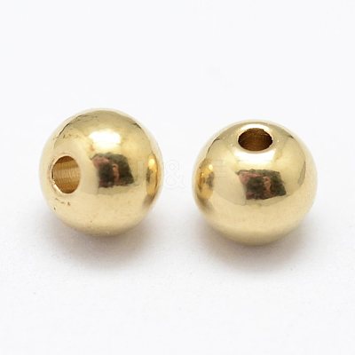 Brass Beads KK-J270-43C-6mm-1