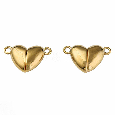 304 Stainless Steel Magnetic Clasps STAS-N087-55-55G-1
