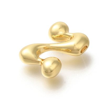 Rack Plating Brass Beads KK-S051-01G-Z-1