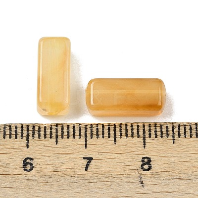 Opaque Acrylic Beads MACR-C037-02E-1