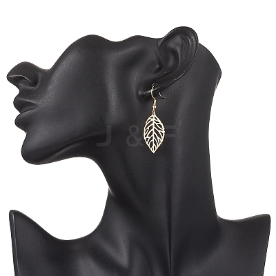 Brass Dangle Earrings EJEW-JE06574-1