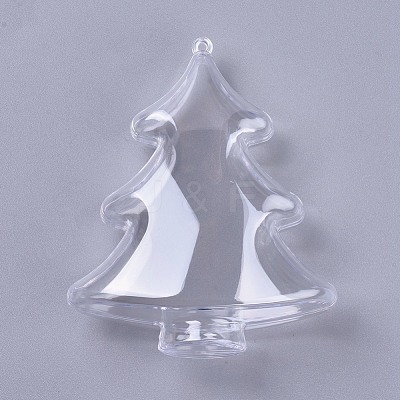 Christmas Tree Pendant Decorations AJEW-WH0020-14-1