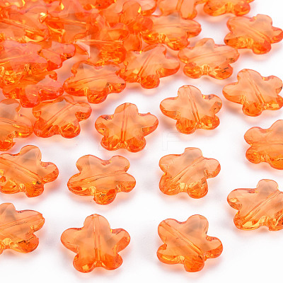 Transparent Acrylic Beads TACR-S154-32B-84-1