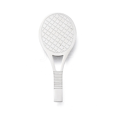 Anti-Tarnish 201 Stainless Steel Racket Brooches JEWB-C037-30P-1