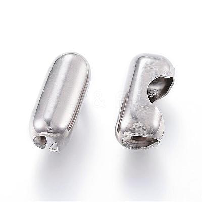 Tarnish Resistant 304 Stainless Steel Ball Chain Connectors STAS-K121-01-L-1