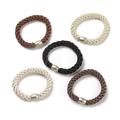 Nylon Elastic Hair Ties OHAR-G015-09-1