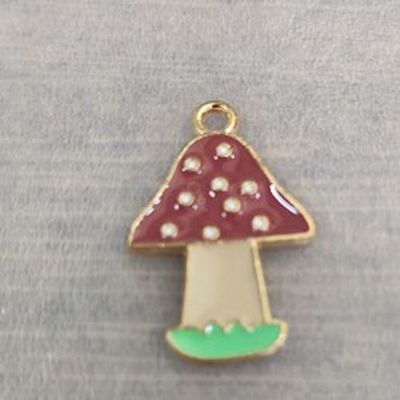 Thanksgiving Day Alloy Enamel Pendants PALLOY-WH0107-02E-KCG-1