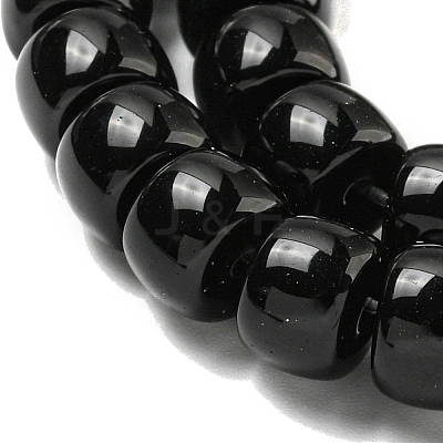 Opaque Glass Beads Strands X-GLAA-NH0002-B02-1