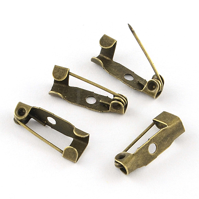 Iron Brooch Findings IFIN-S276-AB-1