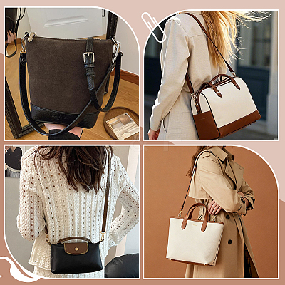 1Pc PU Leather Shoulder Straps AJEW-PH0001-49B-1