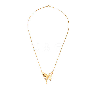 304 Stainless Steel Pendant Necklaces for Women WG6AE64-01-1