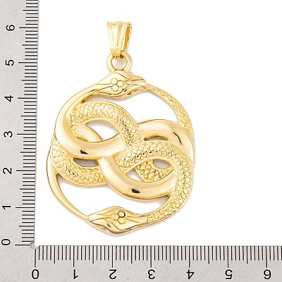 304 Stainless Steel Big Pendants STAS-K283-26G-1