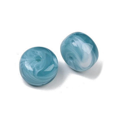 Opaque Acrylic Beads X-MACR-C037-03E-1