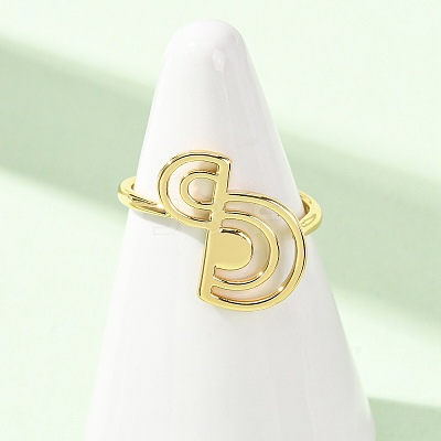 Brass Finger Rings for Women KK-CBA3D94-02G-1