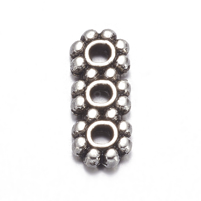 Tibetan Style 3-Hole Spacer Bars A0794Y-NF-1