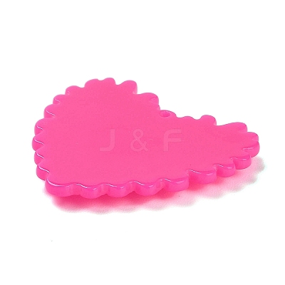 Opaque Acrylic Pendants LS-SACR-A004-01C-1