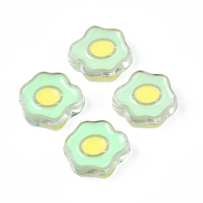 Transparent Acrylic Beads ACRC-S039-05B-1